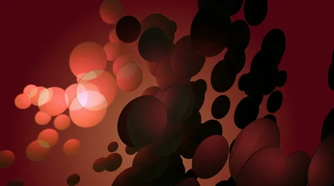 Glowing circular reddish Stock Footage 53029287