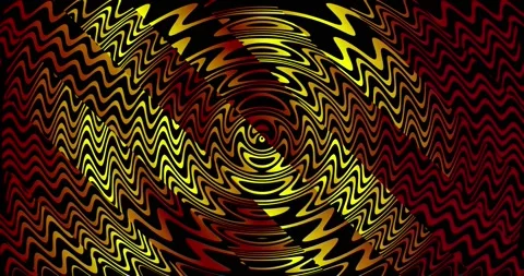 Glowing circular waves radiate Stock Footage 144674212