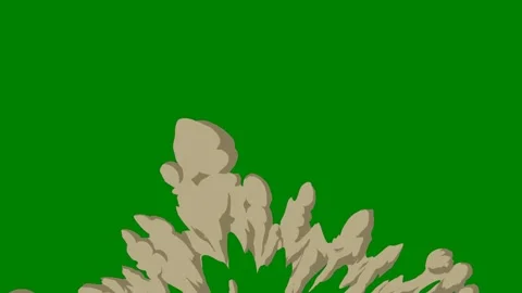 A glowing cloud effect transitioning across green screen ideal for adding Stock Footage 301386568