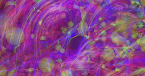 Glowing colorful bubbles Stock Footage 249743625