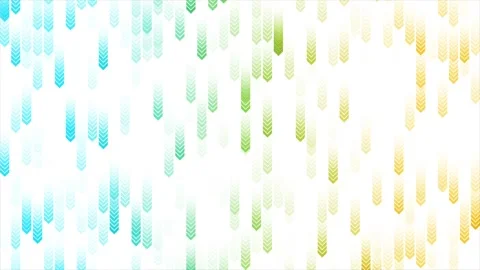 Glowing colorful minimal arrows elements abstract geometric motion background Stock Footage 308161858