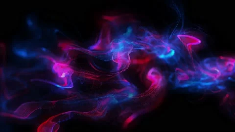 Glowing Colorful Particles Background Lo... | Stock Video | Pond5