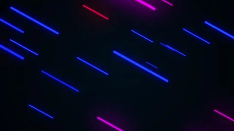 Glowing colorful rain background loop Stock Footage 328572945