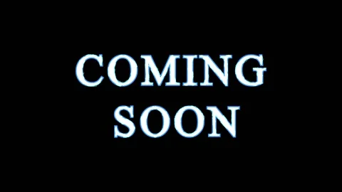 Glowing COMING SOON text effect with cinematic motion and smoky particle tr.. Stock Footage 345620116
