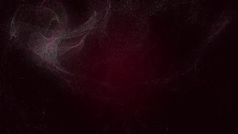 Glowing cosmic dust. small particles. cyberspace . background motion animation Stock Footage 278578526
