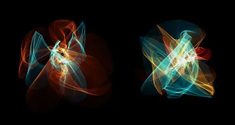 Glowing cosmic vortex or super nova illustration. Abstract creative modern co Stock Illustration