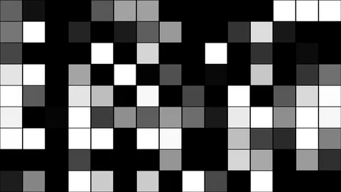 Glowing cubes background Видео 102387414