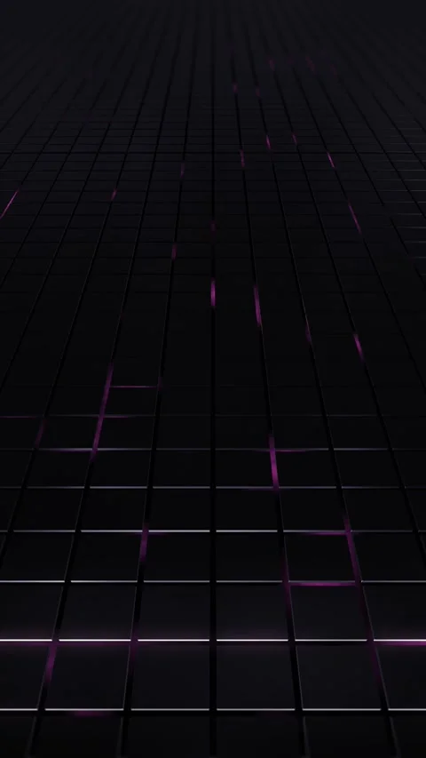 Glowing Cyber Grid Stock Footage 320019056