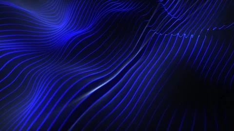 Glowing dark blue black background. space for text. Stock Footage 273855436