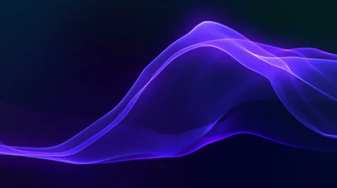 Glowing Deep Blue Plasma Stream. Video stock 67532584