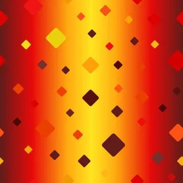 Glowing diamond pattern. Seamless vector Illustrazione stock