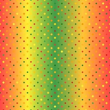 Glowing diamond pattern. Seamless vector Stock Illustration