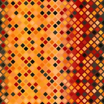 Glowing diamond pattern. Seamless vector Stock Illustration