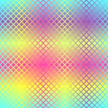 Glowing diamond pattern. Seamless vector Stock Illustration