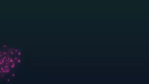 Glowing Diamonds Appearing in Dark Background Asymmetric Light Trails Stock Footage 327600511