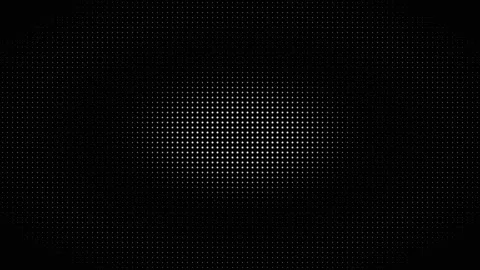 Glowing digital dot grid pattern on a dark background Stock Footage 335933552