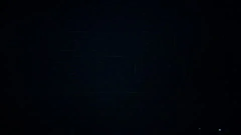 Glowing Digital Glitch and Scanlines on CRT Monitor 5 Vídeo Stock 347325200