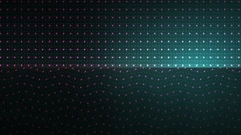 Glowing digital grid background with futuristic neon light. Stock Footage 337507179