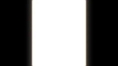 Glowing door light opening animation with vertical center line expanding. Stock Footage 336392968