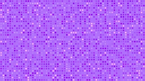 Glowing dot grid blinking random loop bright purple background Stock-Footage 332461036