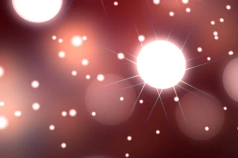 Glowing dots background Stock Footage