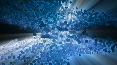 Glowing dots background Stock Footage 703736