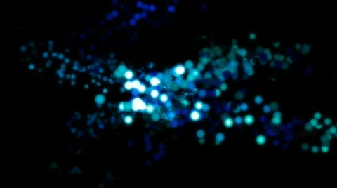 Glowing dots background Stock Footage