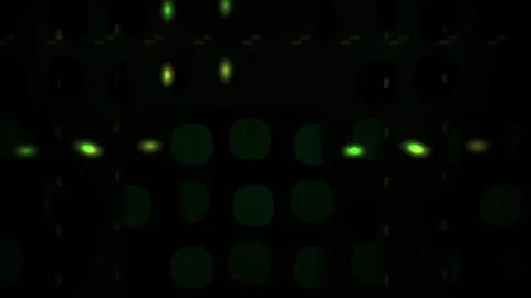 Glowing dots on black background animation. Stock Footage 335109605