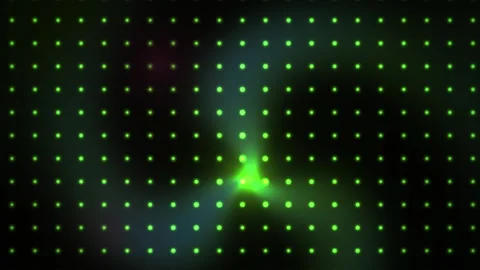Glowing dots on a black background forming a butterfly shape. Stock Footage 337463319