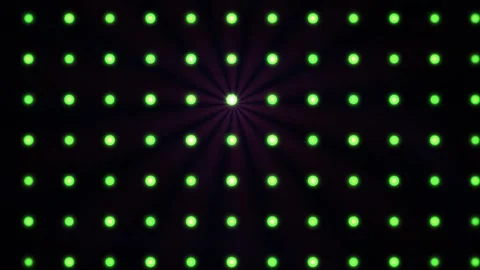 Glowing dots on black background technology display. Stock Footage 335952394