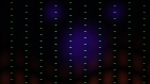 Glowing dots on black background technology. Stock Footage 336696226