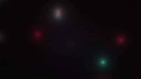Glowing dots on dark background. Stock Footage 335355162