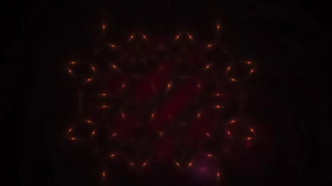 Glowing dots on dark background. Stock Footage 337507262