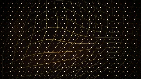 Glowing dots on a dark background forming a spiral pattern. Stockbeeldmateriaal 336696257