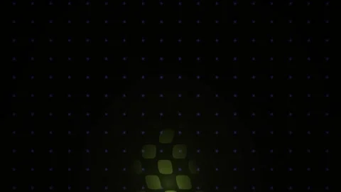 Glowing dots in dark background sequence. Stock Footage 335109616