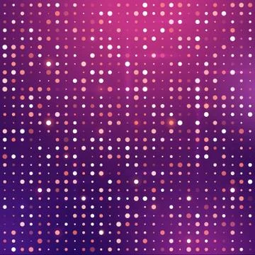 Glowing dots Stock Illustration