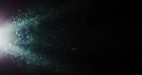 Glowing Dust Particles In Projector Illumination Stock Footage 275282351
