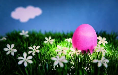 Glowing Egg Stock Photos