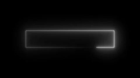Glowing Electric Frame Animation | Energy Border VFX Motion Graphics Overlay Stock Footage 340656292
