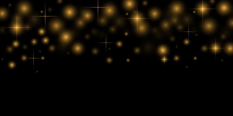 Glowing elements, blurred light. Bokeh lights, festive background, New Year's 스톡 일러스트