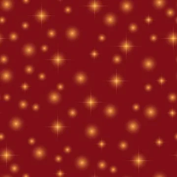 Glowing elements, blurred light. Bokeh lights, festive background. Seamless p Stock Illustration