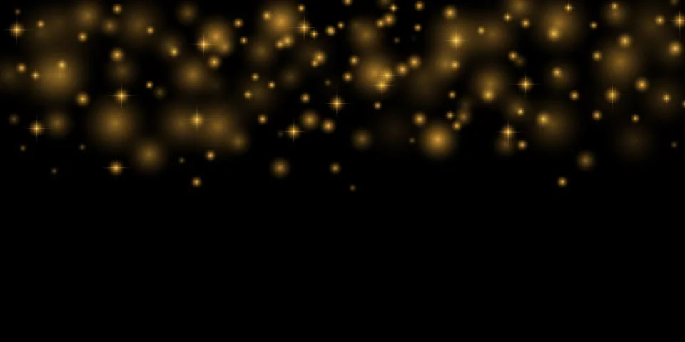 Glowing elements, blurred light. Bokeh lights, festive background, New Year's Illustrazione stock