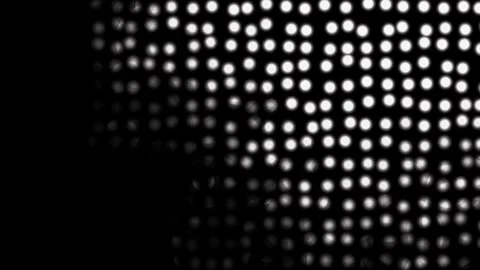 Glowing ember particles shimmer across dark cinematic abstract Stock Footage 340048807