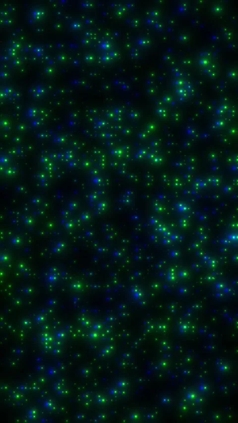 Glowing emerald specks pulsing and twinkling Видео 325986476