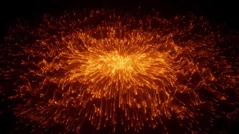 Glowing Energy Explosion Motion Background Loop Animated Stock Footage 323374027