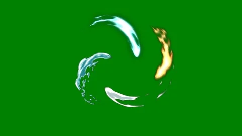 A glowing explosion of energy transitioning across the green screen Видео 301386659