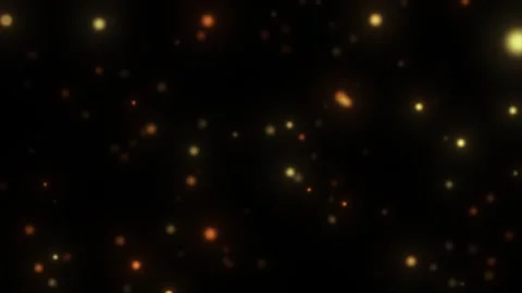 Glowing falling particles Stock Footage 313763045
