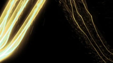 Glowing fast moving streams light in motion with abstract lines trail Fast .. Stock-Footage 251000557