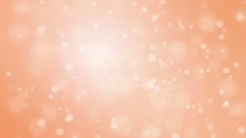 Glowing festive orange background with flickering lights Stock Footage 70780933