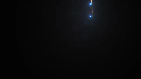 Glowing Fiber Optic Cable Ends. Stock Footage 335355350